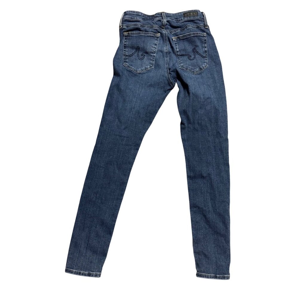 AG Farrah Ankle High Rise Skinny Jeans Size 26 Blue Denim - Picture 2 of 9
